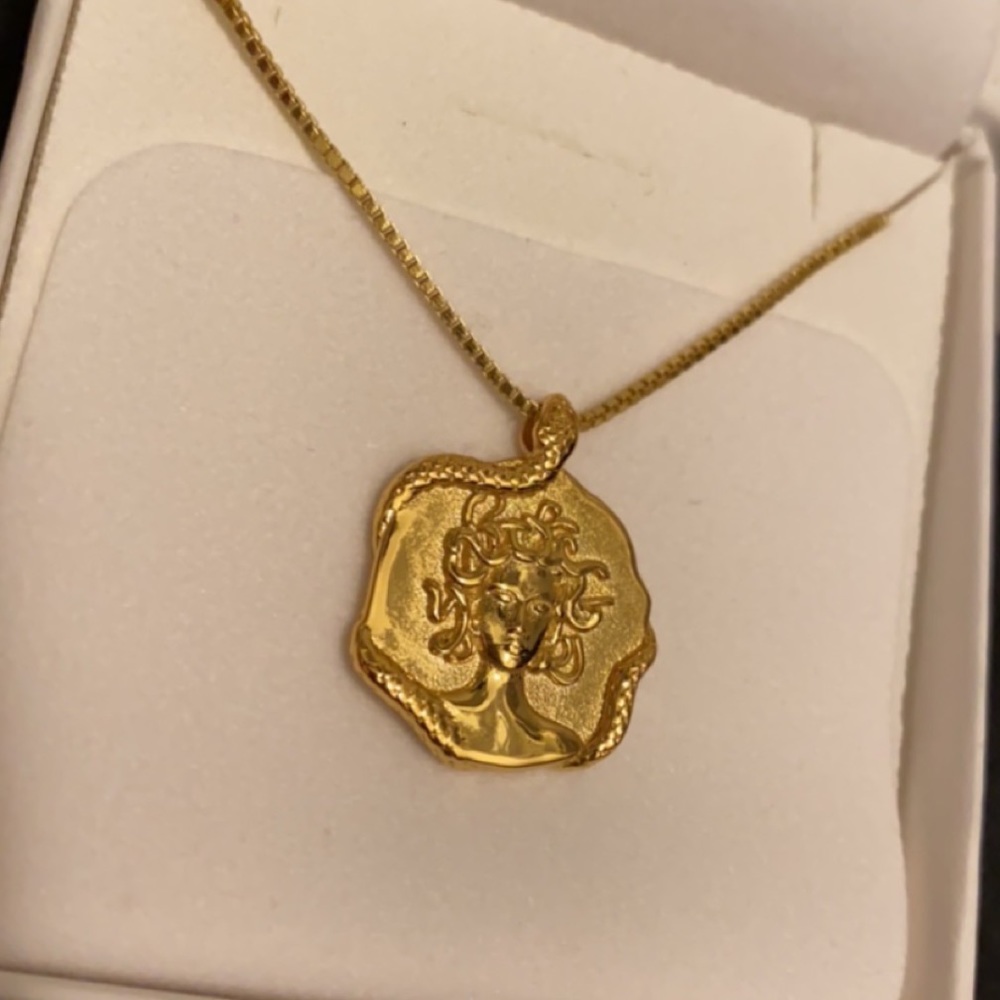 Medusa necklace by Rani and co.